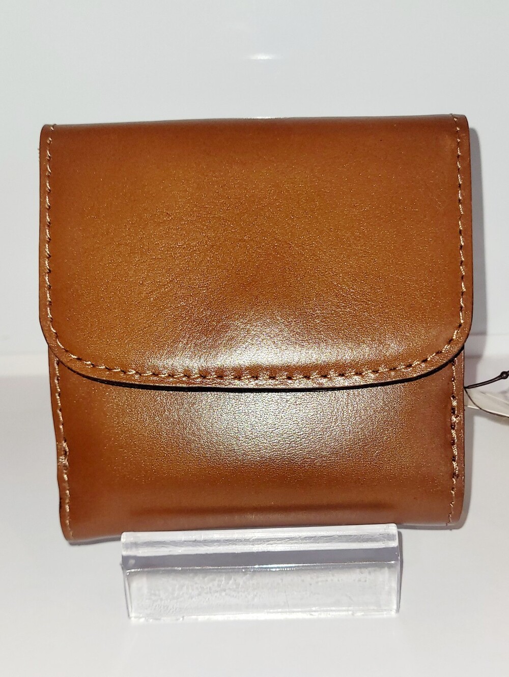 Patricia Nash Heritage Astra RFID Chestnut Brown Trifold Wallet - Picture 2 of 5